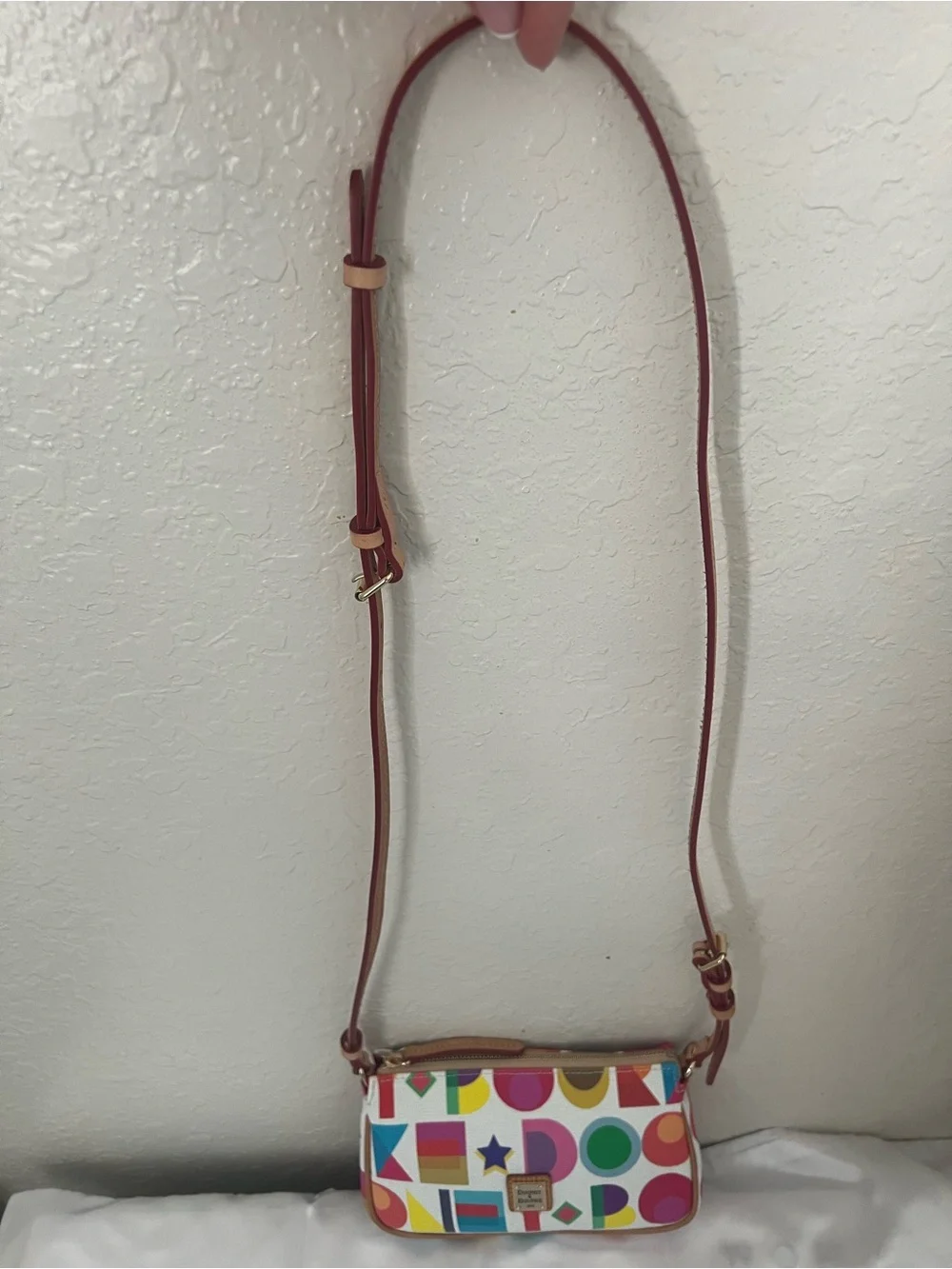 Dooney & Bourke Small Crossbody Bag - Multicolor/Red